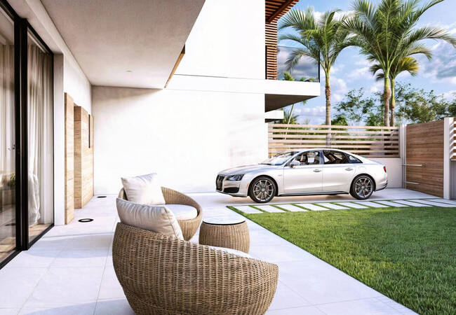 Energy-efficient Townhouses with Pools in a Complex in Estepona 8