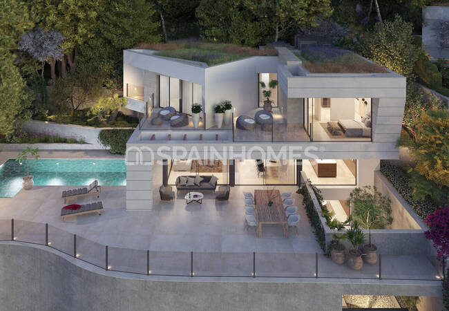 Detaches Sea-view Houses with Pools and Gardens in Málaga 3