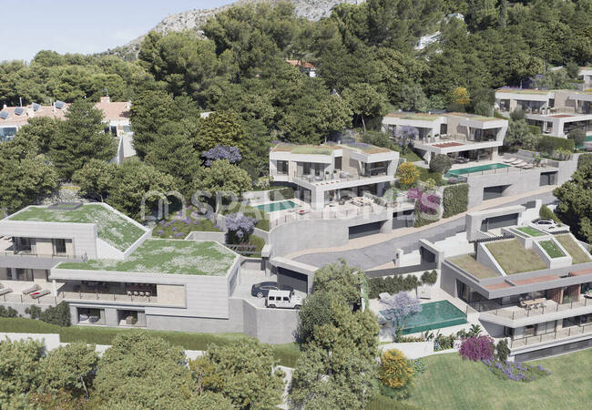 Detaches Sea-view Houses with Pools and Gardens in Málaga 8