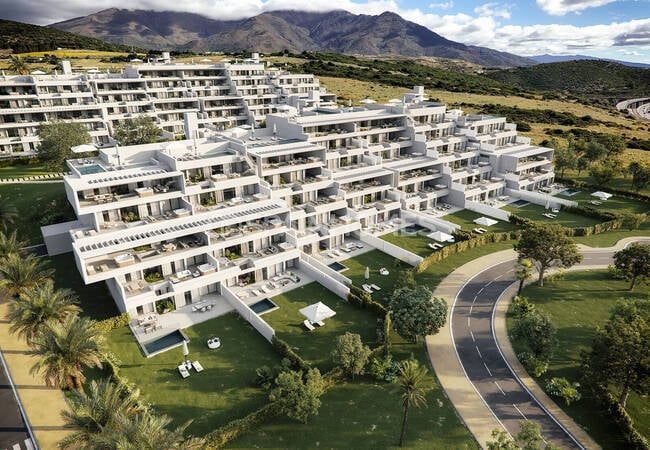 Stilvolle Neubauwohnungen In Einem Komplex Mit Pool In Casares 3