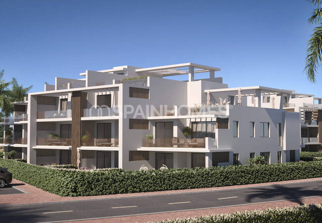 Стильные дизайнерские апартаменты с видом на море в Эстепоне Малага 2