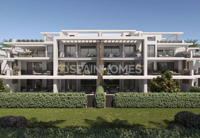 Стильные дизайнерские апартаменты с видом на море в Эстепоне Малага 10