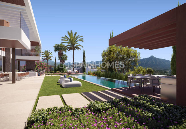 Villas Independientes Cerca De Puerto Banús En Marbella Málaga 4
