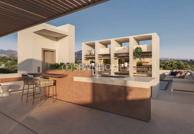 Villas Independientes Cerca De Puerto Banús En Marbella Málaga 9