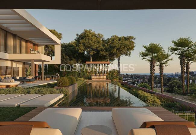 Villas Independientes Cerca De Puerto Banús En Marbella Málaga 11