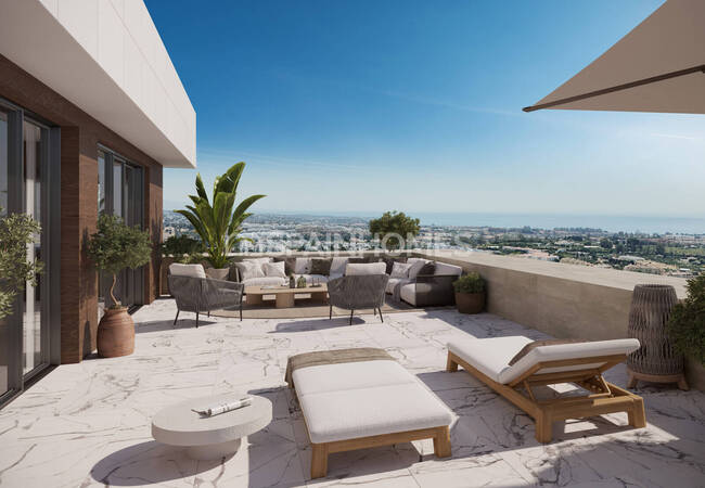 Lägenheter Med Havsutsikt Och Stora Terrasser I Estepona 3