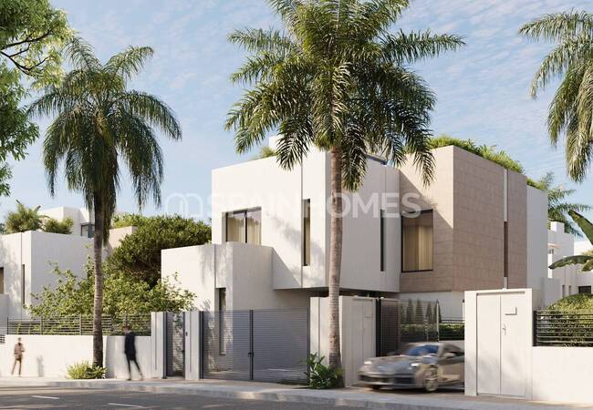 Maisons Élégantes Avec Piscine Près De La Plage À Marbella 5