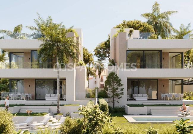 Maisons Élégantes Avec Piscine Près De La Plage À Marbella 2