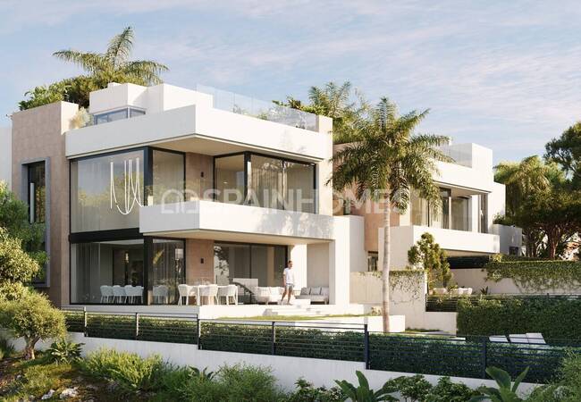 Maisons Élégantes Avec Piscine Près De La Plage À Marbella 1