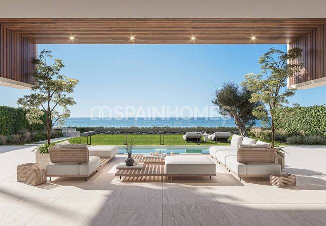 Havsutsikt Lägenheter I Ett Komplex Med Pool Och Parkering I Manilva 8