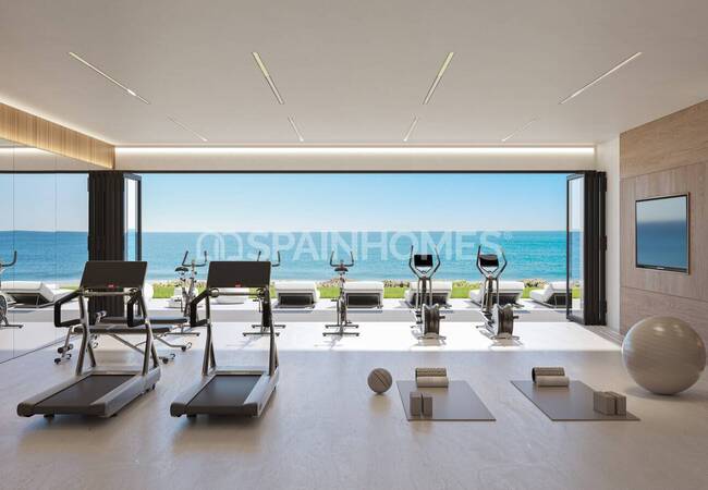 Havsutsikt Lägenheter I Ett Komplex Med Pool Och Parkering I Manilva 9