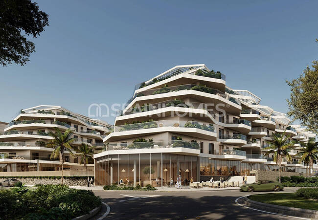 Uitstekende Appartementen En Penthouses In Een Complex In Mijas