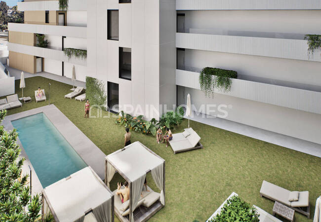 Mijas'ta Geniş Teraslı Çevre Dostu Daireler 8