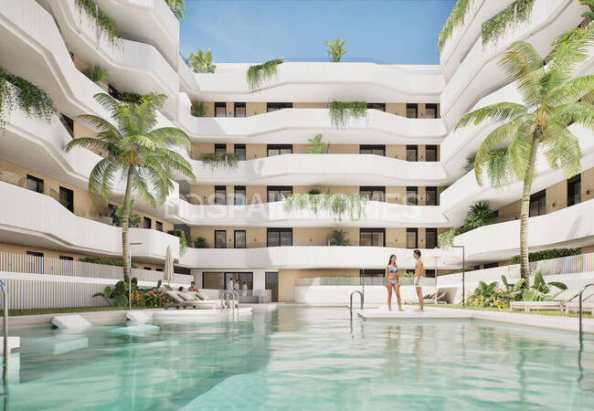 Mijas'ta Geniş Teraslı Çevre Dostu Daireler 6