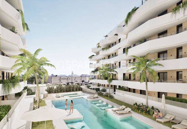 Mijas'ta Geniş Teraslı Çevre Dostu Daireler 7