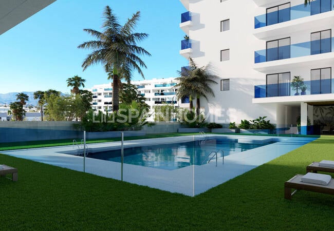 Mijas Malaga'da Olanaklara Yakın Havuzlu Modern Daireler 4