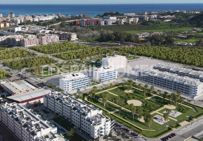 Mijas Malaga'da Olanaklara Yakın Havuzlu Modern Daireler 3