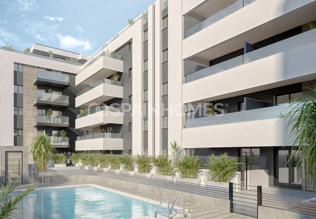 Mijas, Málaga'da Fuengirola'ya Yakın Site İçinde Daireler 2