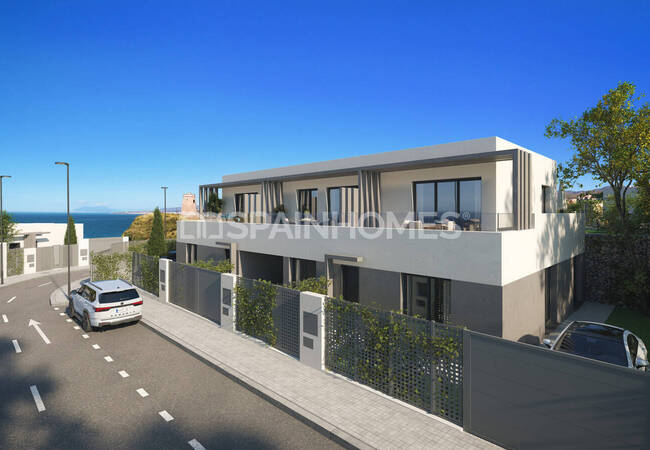 Casas De 3 Dormitorios Con Vistas Al Mar Y Jardín En Vélez-málaga 4