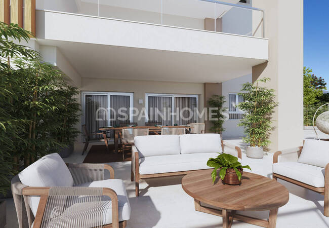 Квартиры с панорамным видом в Михас, с бассейном и садами 2