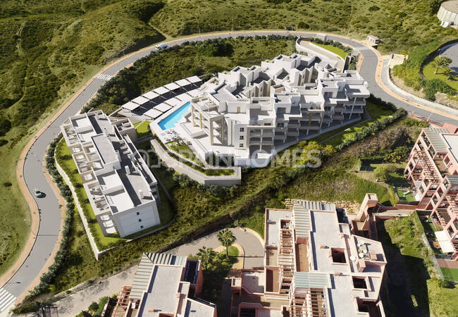 Квартиры с панорамным видом в Михас, с бассейном и садами 4