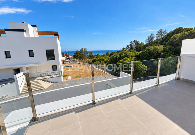 Torremuelle'de Deniz Manzaralı İkiz Villalar 4
