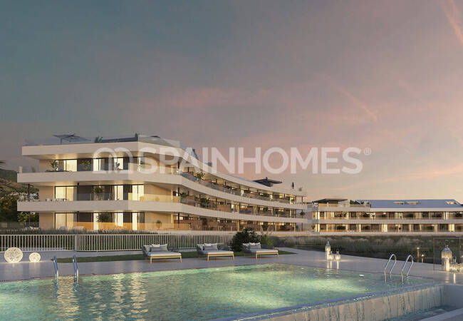 شقق في مجمع مع مسبح بالقرب من البحر في بينالمادينا 1