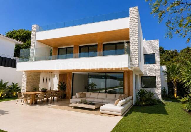 Villa De 5 Dormitorios Con Piscina Y Jacuzzi En Benalmádena 4