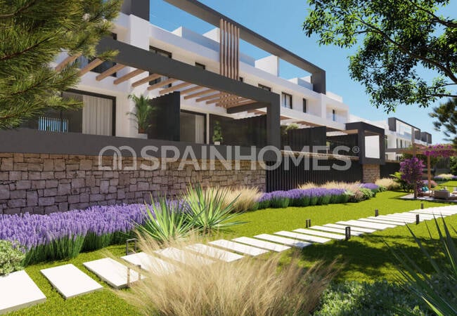 Дома в охраняемом комплексе недалеко от побережья в Михасе, Малага 9