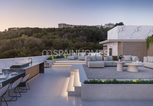 Elegantes Viviendas Con Piscina En Ubicación Privilegiada De Málaga 8