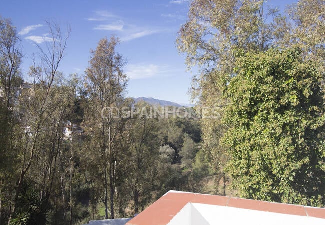Casa Con Vistas Al Mar En Mijas, España En Un Complejo Seguro 2