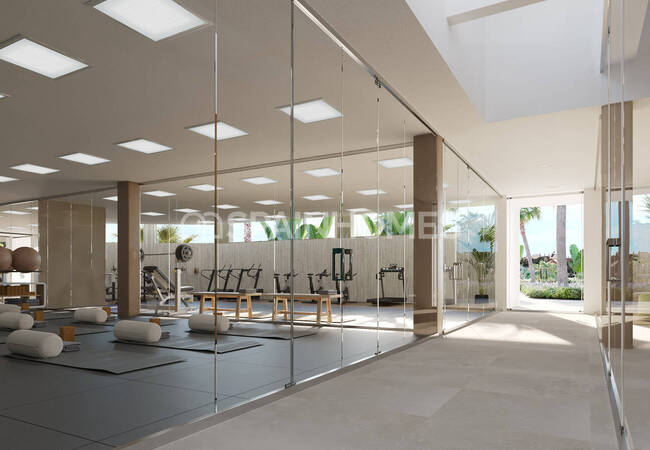 Mijas Málaga'da Denize 2,5 Km Mesafede Şık Daireler 3