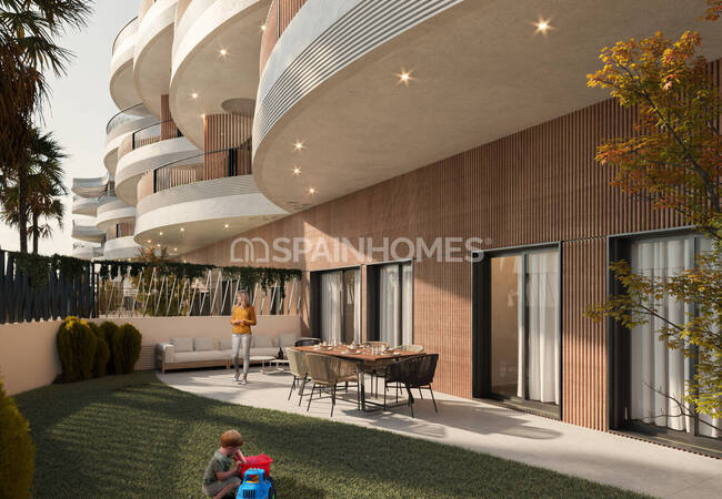 Rymliga Lägenheter I Ett Komplex Med Pool Och Trädgård I Málaga 7