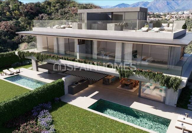 Casas De 3 Dormitorios Con Piscina Privada En Ojén, Málaga