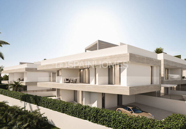 Málaga San Pedro'da Havuzlu Sitede Yarı Müstakil Evler 10