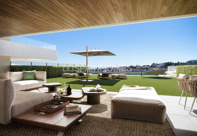 Элегантные квартиры в курортном комплексе в Эстепоне 8