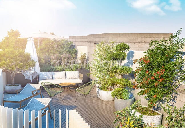 Estepona'da Havuzlu Site İçinde Deniz Manzaralı Daireler 5