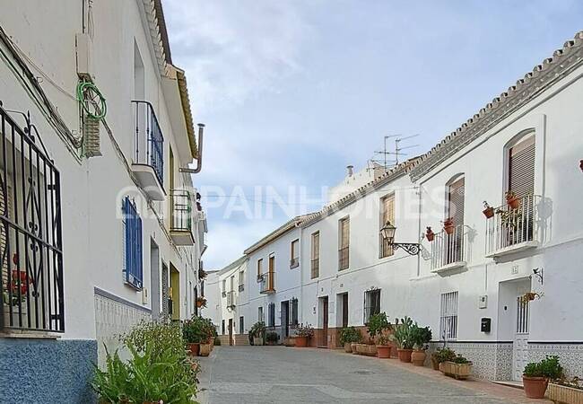 Elegant Radhus Med Luftkonditionering I Torrox, Málaga