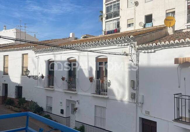 Elegant Radhus Med Luftkonditionering I Torrox, Málaga 4