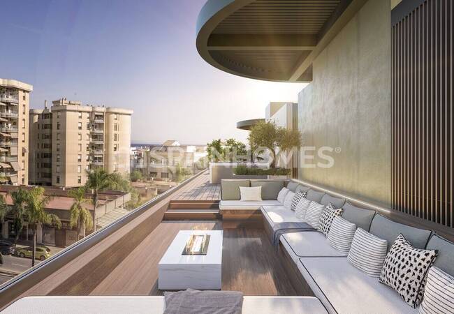 Apartments with Rooftop Pool in Torremolinos Málaga 2