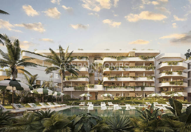 Marbella'da Ortak Havuzlu ve Deniz Manzaralı Daireler 1
