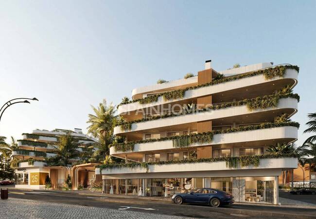 Marbella'da Ortak Havuzlu ve Deniz Manzaralı Daireler 4