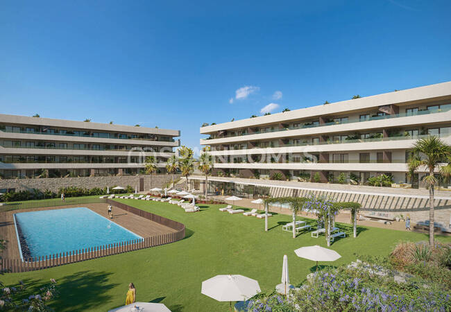Eleganta Lägenheter Med Pool Och Trädgård I Fuengirola 1