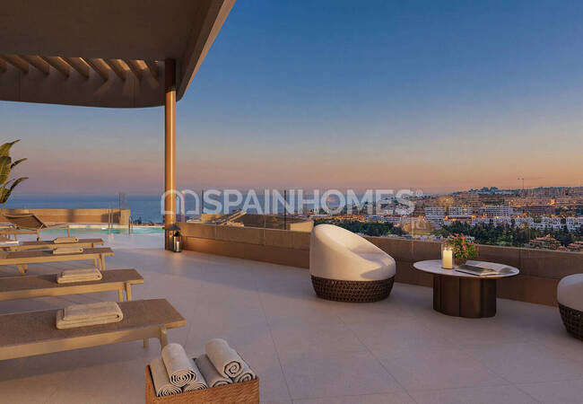Chalets Adosados Con Vistas A La Naturaleza Y Al Mar En La Cala Mijas 6