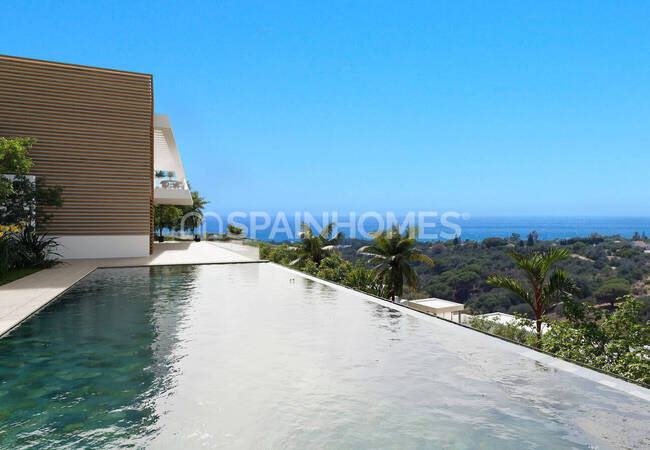 Marbella Elviria'da Deniz Manzaralı Yarı Müstakil Evler 7