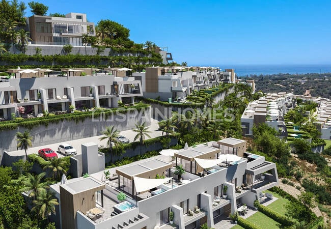Marbella Elviria'da Deniz Manzaralı Yarı Müstakil Evler 4