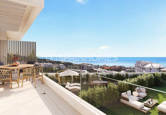 Townhouses Met Gemeenschappelijk Zwembad En Gym In Fuengirola 12