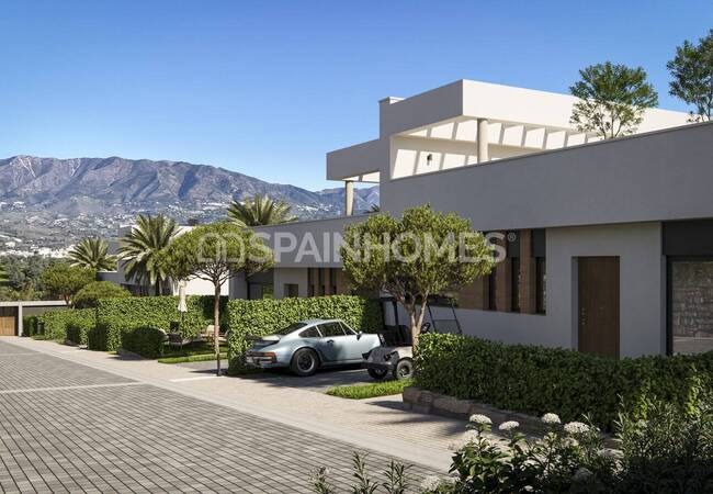 Maisons De Ville Avec Piscines Privées Et Vues Sur Golf À Mijas 16