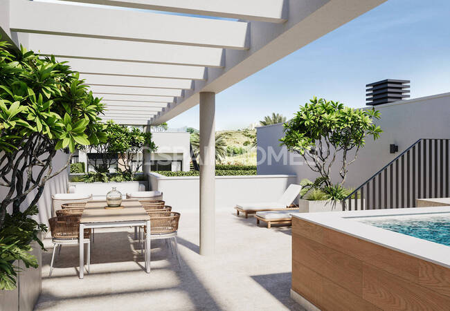 Maisons De Ville Avec Piscines Privées Et Vues Sur Golf À Mijas 10