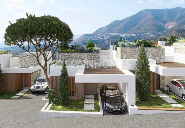 Casas Adosadas Con Vistas Al Mar Y La Naturaleza En Mijas Buenavista 12